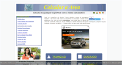 Desktop Screenshot of calcularaarea.com